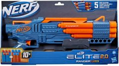 Set di 2 pistole Nerf, con proiettili e bersaglio mobile di seconda mano  per 13,5 EUR su Noviales su WALLAPOP