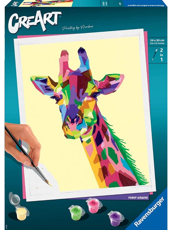 Ravensburger- CreArt-Grand-Giraffa