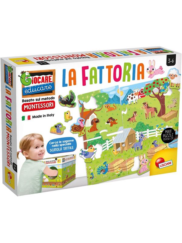 Montessori La Fattoria - Lisciani Giochi 72484