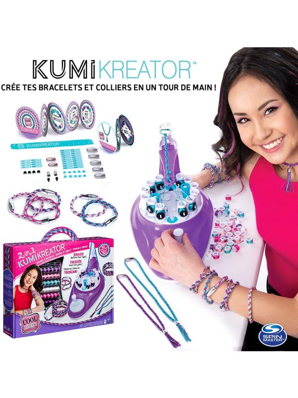 Cool Maker Kumikreator 2 in 1 Macchina Braccialetti e Collane