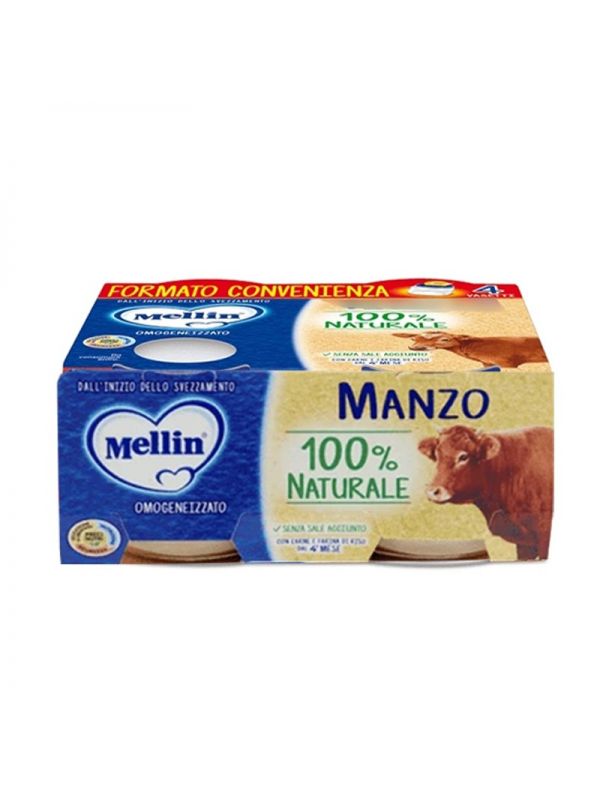 Mellin Omogeneizzato Primi Legumi 4x80 Gr