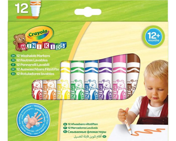 12 pz Pennarelli Bic Kid per bambini colori assortiti 9202942