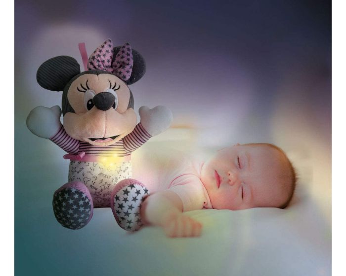 Disney Baby Minnie Goodnight Plush Peluche interattivo - Clementoni 17395