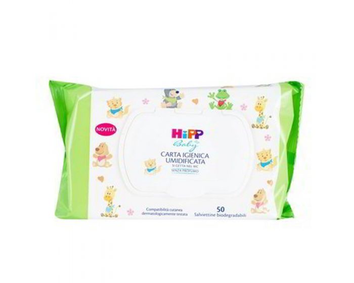 Hipp Baby Carta Igienica Umidificata - 50 PZ