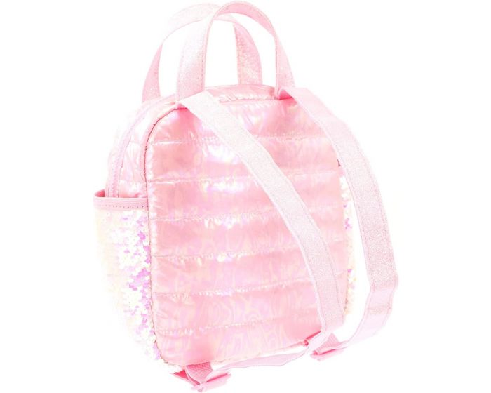 Zaino con paillettes che cambiano colore on sale
